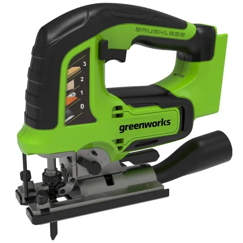 Лобзик аккумуляторный Greenworks 24V GD24JS 3601407, бесщеточный, без АКБ и ЗУ